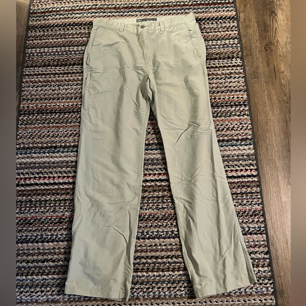 REI Men's Khaki Hiking Pants 36x34
